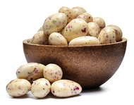 Grizly White chocolate covered almonds with lemon and rose BIO 250 g - Nuts