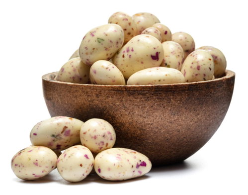 Grizly White chocolate covered almonds with cornflowers BIO 250 g - Nuts - Main image