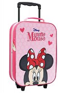 Cestovní kufr trolej Minnie růžový - Dětský kufr