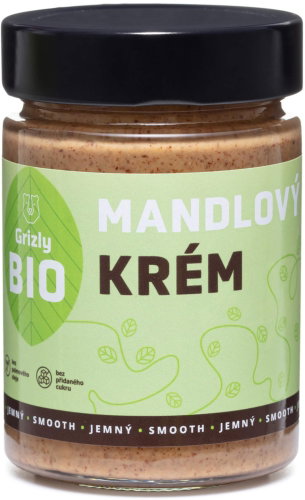 Grizly Almond cream fine BIO 300 g - Nut Cream - Main image