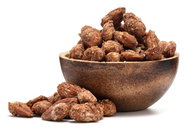 Grizly Almonds in salted caramel with honey 500 g - Nuts