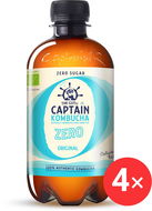 Captain Kombucha ZERO Original 4 x 400 ml - Nápoj