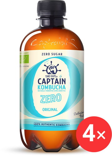 Captain Kombucha ZERO Original 4 x 400 ml - Drink - Main image