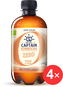 Captain Kombucha ZERO Zázvor, citron 4 x 400 ml - Nápoj