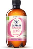 Captain Kombucha ZERO Malina 400 ml - Nápoj