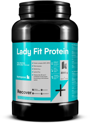 Kompava LadyFit 2000g, čokoláda-višeň - Protein - Main image