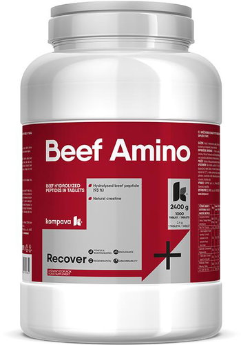 Kompava Beef Amino 1000 tablets - Protein - Main image