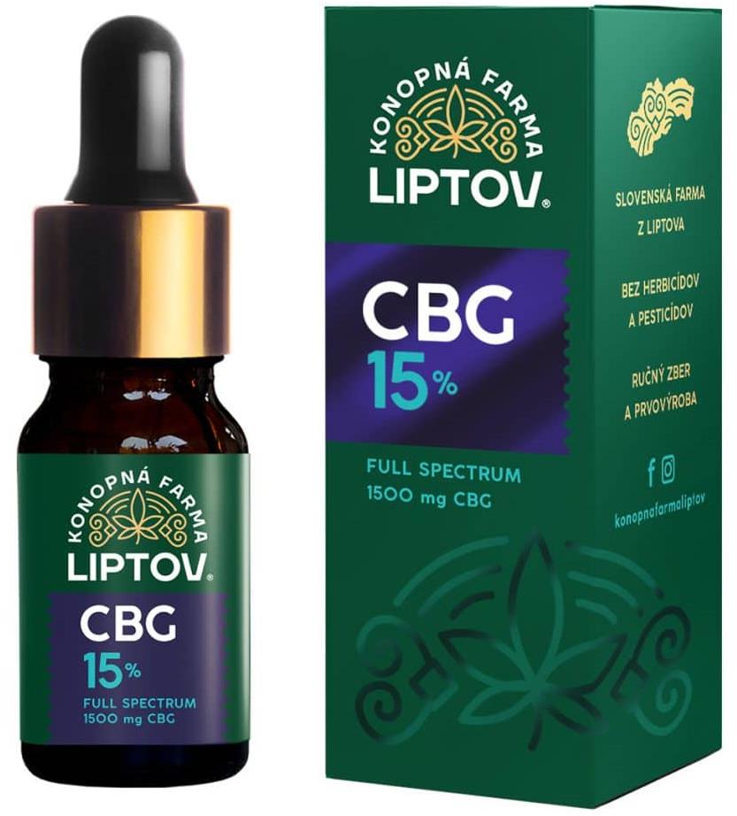 Konopná Farma Liptov Cbg Olej 15 Full Spectrum Cbd Alzacz 1068