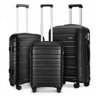 Kono Sada 3 cestovních kufrů 2091 černý S M L  - Case Set
