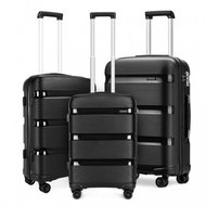 Kono Set of 3 travel cases 2092 black S M L - Case Set