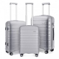 Kono Sada 3 cestovních kufrů 2091 Šedá S M L  - Case Set