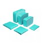 Packing Cubes Kono súprava 6 ks cestovných organizérov boxov do kufra, modrá - Packing Cubes