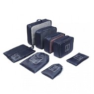 Packing Cubes Kono sada 8 ks cestovních organizérů boxů do kufru, navy - Packing Cubes