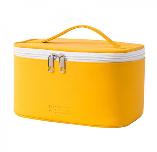 Livefy Cosmetic bag Alina, yellow - Make-up Bag - Main image