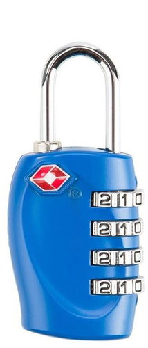 Kufryplus TSA lock TL115 blue - Padlock - Main image