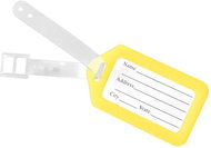 Kufryplus Name tag for suitcase LTP118 yellow - Luggage Tag