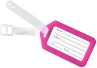 Kufryplus Name tag for suitcase LTP119 dark pink - Luggage Tag