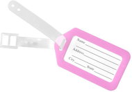 Kufryplus Name tag for suitcase LTP120 pink - Luggage Tag