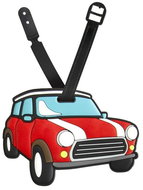 Kufryplus Name tag for trunk LTD130 Auto I red - Luggage Tag
