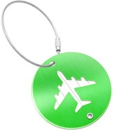 Kufryplus Name tag for suitcase LTH316 green - Luggage Tag