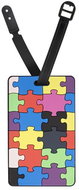Kufryplus Name tag for suitcase LTD159 Puzzle - Luggage Tag