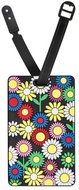 Kufryplus Name tag for suitcase LTD160 Flowers - Luggage Tag