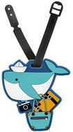 Kufryplus Name tag for suitcase LTD181 Velryba - Luggage Tag