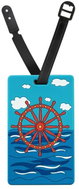 Kufryplus Nameplate for suitcase LTD183 Rudder - Luggage Tag