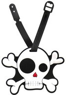 Kufryplus Name tag for suitcase LTD182 Skull - Luggage Tag