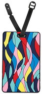 Kufryplus Nameplate for suitcase LTD186 Stained glass - Luggage Tag