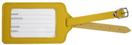 Kufryplus Name tag for suitcase LTK224 yellow - Luggage Tag