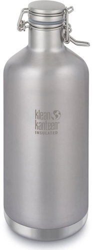 Klean Kanteen Insulated Growler with Swing Lok® Cap - brushed stainless 1900 ml - Thermos - Main image