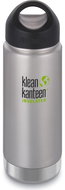 Klean Kanteen Insulated Wide with Wide Loop Cap - brushed stainless 473 ml - Thermos