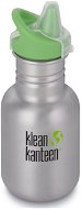 Klean Kanteen Kid Classic w/Kid Sippy Cap – brushed stainless 355 ml - Fľaša na vodu