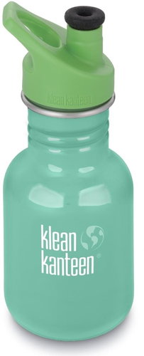 Klean Kanteen Kid Classic w / Kid Sport Cap 3.0 - sea crest 355 ml - Drinking Bottle - Main image