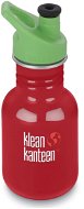 Klean Kanteen Kid Classic w / Kid Sport Cap 3.0 - mineral red 355 ml - Drinking Bottle