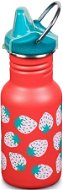 Klean Kanteen Kid Classic Narrow Sippy Cap coral strawberries - Drinking Bottle