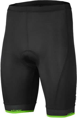Etape Elite Černá / Zelená XL - Kraťasy na kolo - Hlavní obrázek