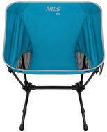 NILS CAMP NC3320 Ultralehké skládací křeslo modré - Kempingové křeslo