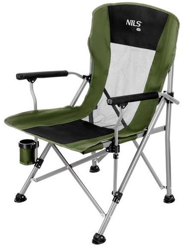 NILS Camp NC3701 Folding chair green - Camping Armchair - Main image