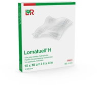 LaR Lomatuell H Tyl mastný 10 × 10 cm sterilní 10 ks - Mastný tyl