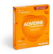 Aqvidine Povidone Iodine 9,5 × 9,5 cm 10 ks - Mastný tyl
