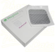 Mepilex Krytí Ag.10 × 10 cm 5 ks - Mastný tyl