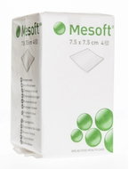 Mesoft Komprese nester. 7,5 ×7,5 cm 100 ks 157100 - Netkaná textilie