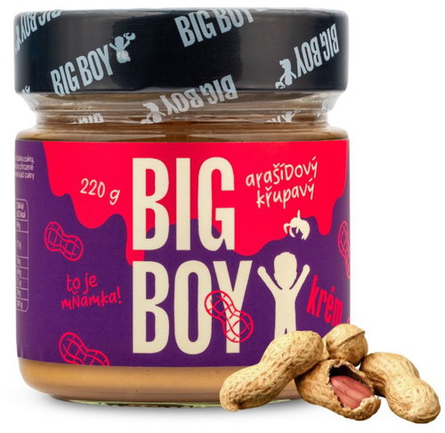 BIG BOY Crunchy Peanut Butter, 250g - Nut Cream - Main image