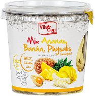 VitaCup mix ananás/banán/physalis 30 g - Lyofilizované ovocie