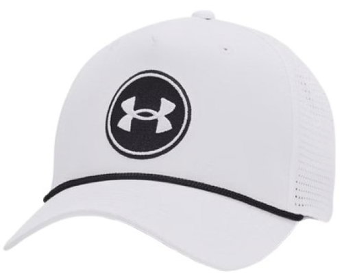 Under Armour Driver Snapback Golf Cap white/black one size - Baseball Cap - Main image