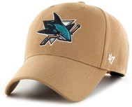47 Brand Pánská kšiltovka San Jose Sharks NHL ’47 MVP SNAPBACK camel beige - Baseball Cap