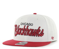 47 Brand Pánská kšiltovka Chicago Blackhawks NHL Crosstown Script Two tone ’47 CAPTAIN - Baseball Cap