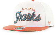 47 Brand Pánská kšiltovka San Jose Sharks NHL Script Side Two Tone ’47 CAPTAIN - Baseball Cap
